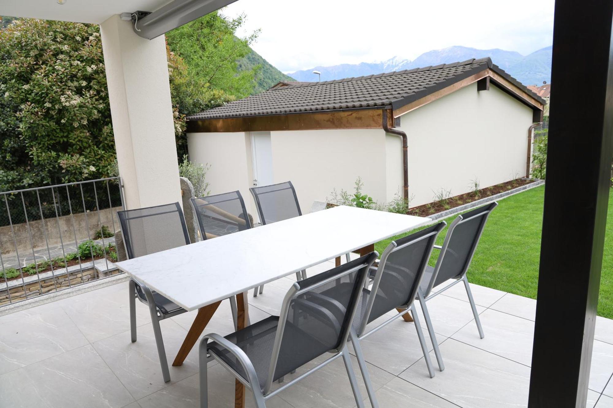 Casa Quattro Fiumi Apartman Tegna Kültér fotó