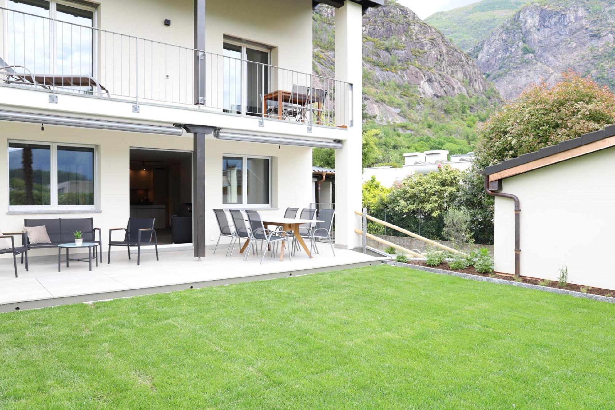 Casa Quattro Fiumi Apartman Tegna Kültér fotó